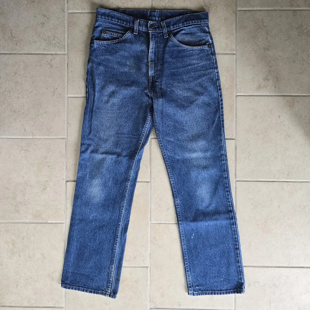 Vintage Levi's Orange Tag Blue Denim Jeans Size 32